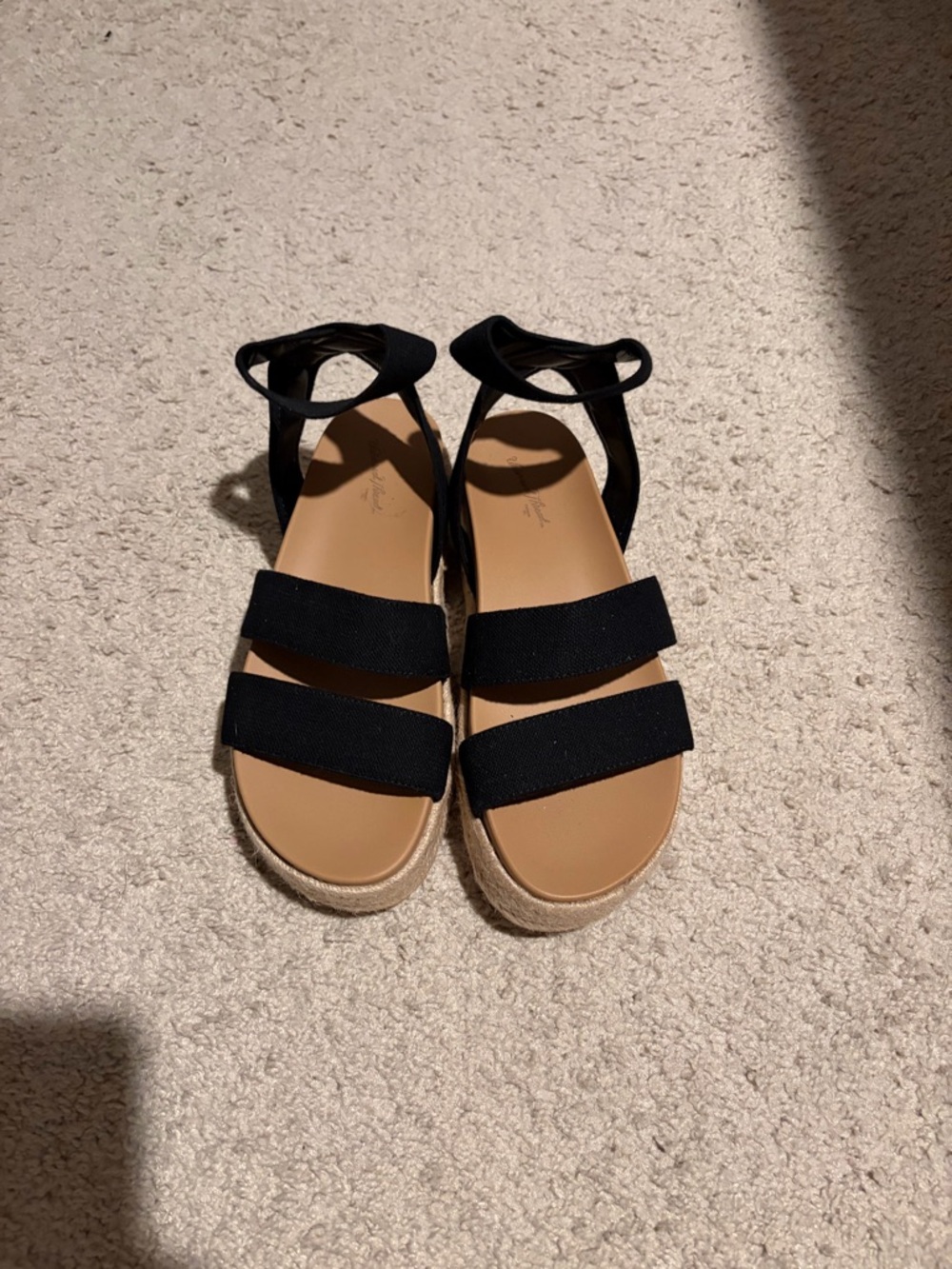 Black Platform Sandals